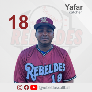 Yafar Nuñez - Rebeldes Softball Team