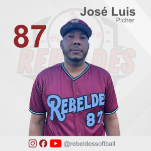 José Luis Robles - Rebeldes Softball Team