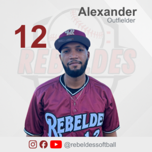Alexander Arias - Rebeldes Softball Team